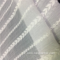 Eyelet Embroidered Chiffon Fabric for Wedding Dress